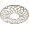 Ekena Millwork Cannes Wood Fretwork Pierced Ceiling Medallion, Birch, 36"OD x 12 1/4"ID x 3/8"T CMWP36X36X0375CNBI - alternate 5